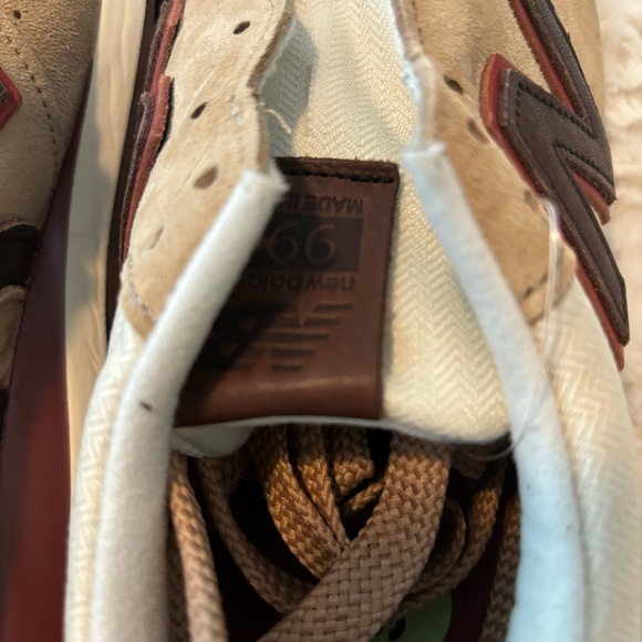 New Balance 996 'Horween Leather Tan' M996DCB Mens 9.5 Wmn 11 NWT - Picture 12 of 12